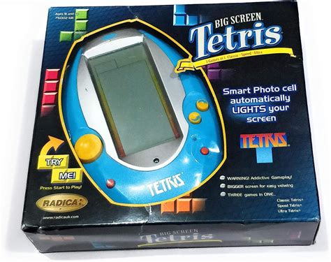 Radica Big Screen Tetris Toys And Games