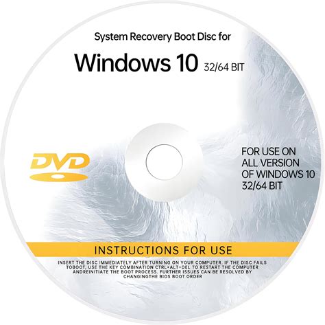 Dvd For Reinstall Windows 10 All Versions 3264 Bit