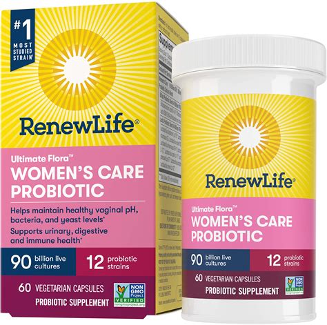 renew life womens probiotic  billion cfu guaranteed  strains