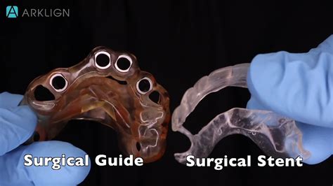 Surgical Guide And Surgical Stent For Dental Implants Youtube