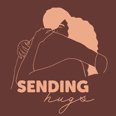 Sending Hugs Sympathy Greeting Card Diverse Greeting Card Etsy