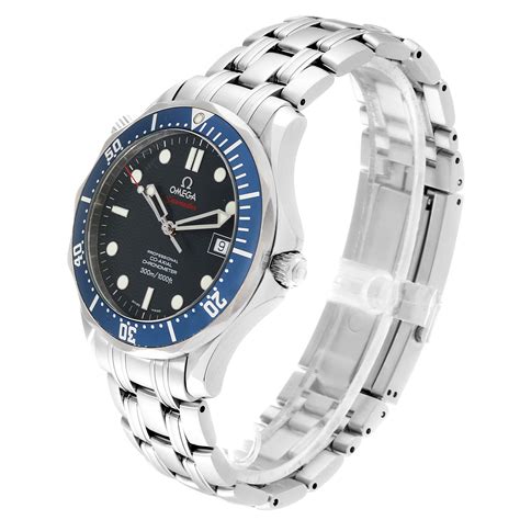 Omega Seamaster Bond 300m Co Axial 41mm Blue Dial Watch 22208000