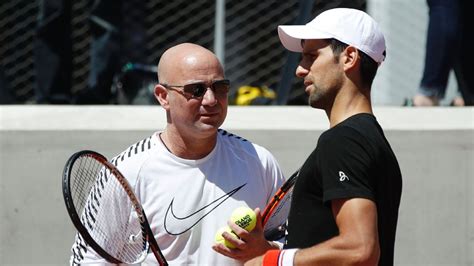 Andre Agassi To Remain Novak Djokovics Coach In 2018 Espn