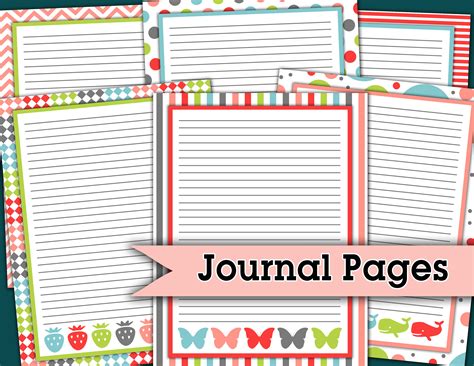 Journal Printable Images Gallery Category Page 1 - printablee.com