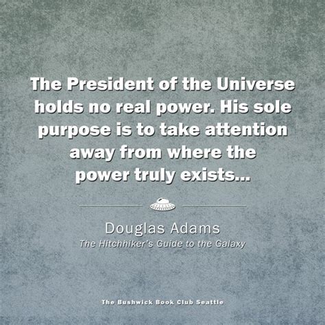 If that's not enough for you, douglas adams used to write scripts for doctor who and there are even some references to hhgttg in the show. Douglas Adams and The Hitchhiker's Guide to the Galaxy ...