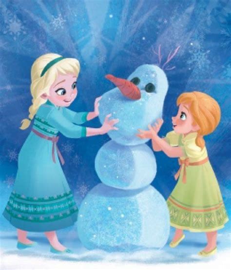 Little Elsa And Anna Frozen Frozen Pinterest