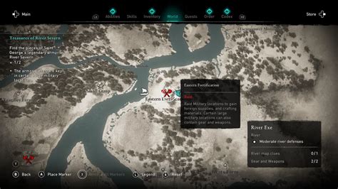 How To Complete The Treasures Of River Exe In Assassin S Creed Valhalla