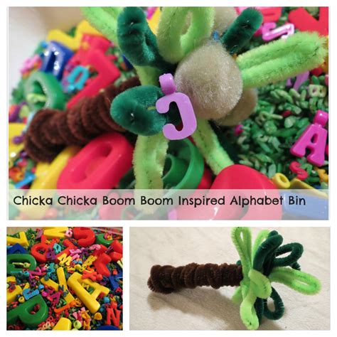 Chicka Chicka Boom Boom Craft With No Twiddle Twaddle Make And Takes