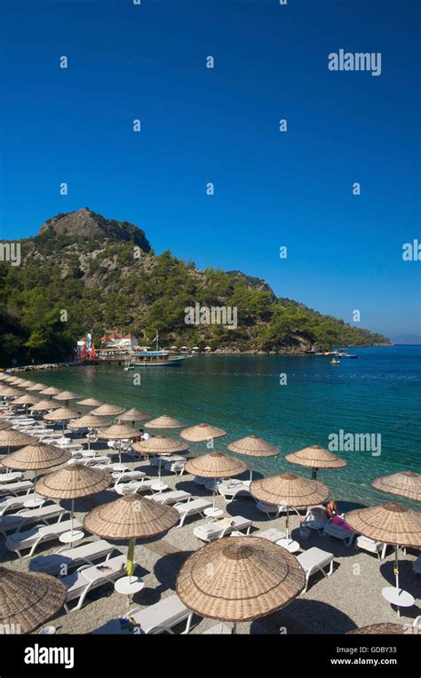 Hillside Club Fethiye Turkish Aegean Coast Turkey Stock Photo Alamy