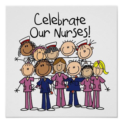Celebrate Our Nurses Poster Custom Posters Design Your Own Wall Art