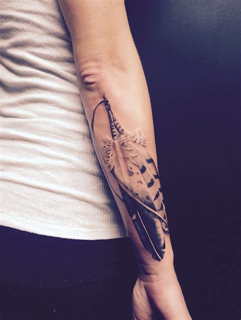 Feather Tattoo By Shay Bredimus Tattoo Insider