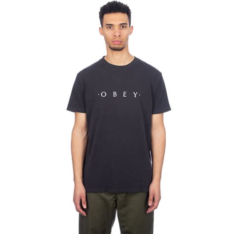 Obey Novel Obey T Shirt Dusty Black 166721578 Dba Consortium
