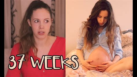 37 weeks pregnant update swelling strep test stretch marks youtube
