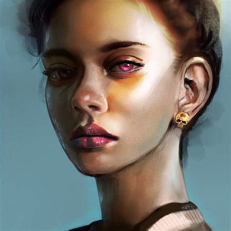 Learn Digital Painting On Instagram Portrait By
