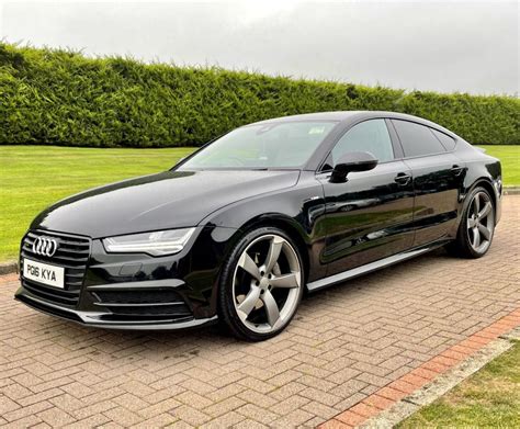 2016 Audi A7 30 Sportback Tdi Quattro Black Edition 30 Diesel Black