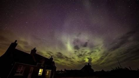 Northern Lights Seen Over England Bbc News