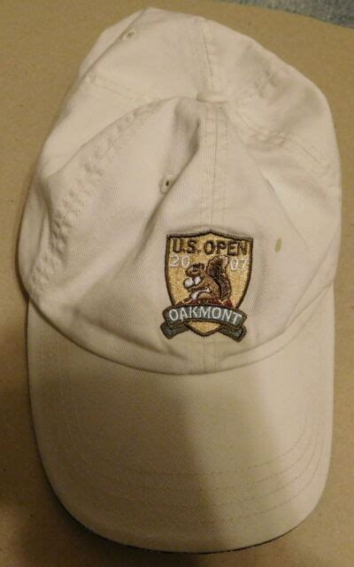 Oakmont Country Club Pennsylvania Us Open Golf 2007 Hat Cap Adjustable