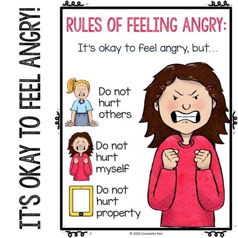 Rules Of Feeling Angry Anger Management Activities Anger Management