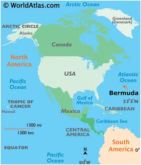 Where Is Bermuda ~ Online Map