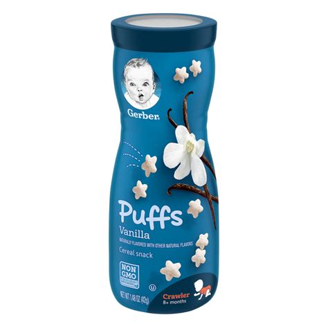 Save On Gerber Puffs Cereal Snack Vanilla Order Online Delivery Stop