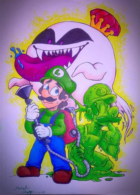 Mario Art Mario Bros Mario And Luigi Super Mario Bros Luigis Mansion 3 Masion Mario