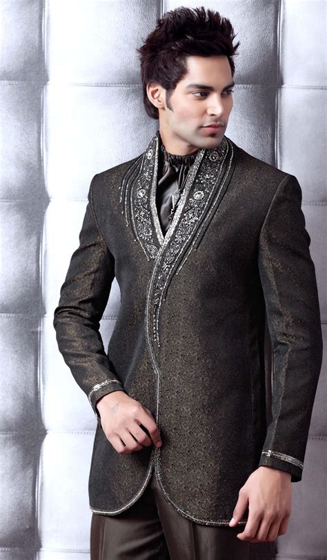 Amir adnan is a famous fashion designer of pakistan. designer suits for men | Jodhpuri Designer Suits Partywear ...