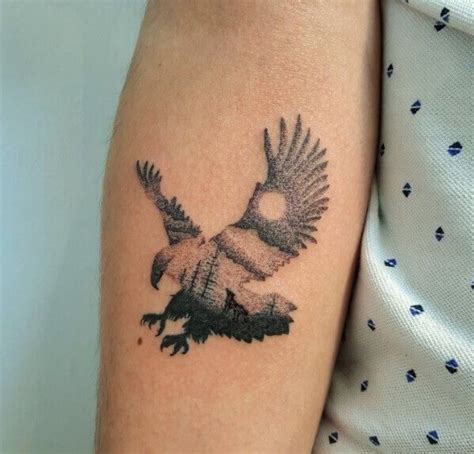 Lovely Small Eagle Tattoo On Arm Small Eagle Tattoos Small Tattoos