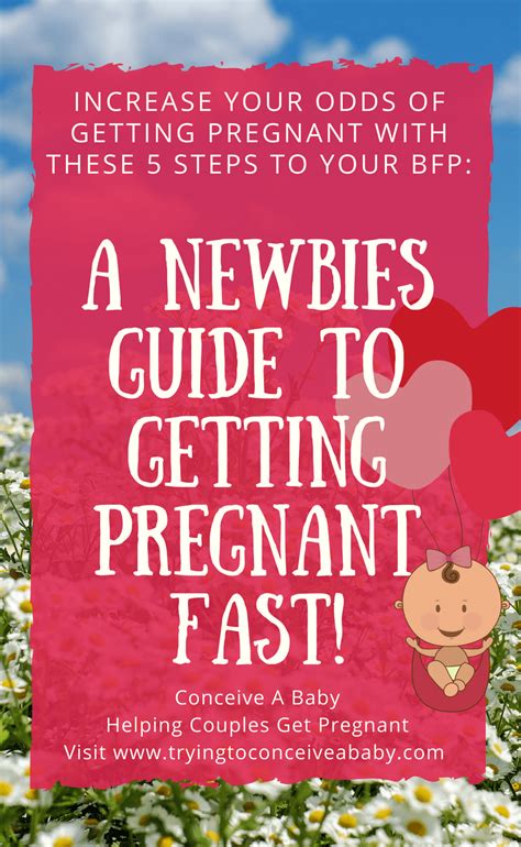 Trying To Conceive Your First Baby Implement These 5 Easy Steps And