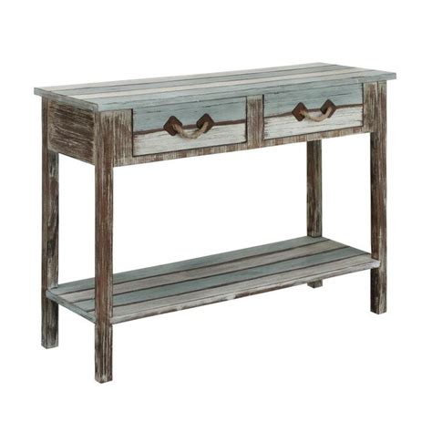 Coast To Coast Painted Coastal Console Table In The Console Tables