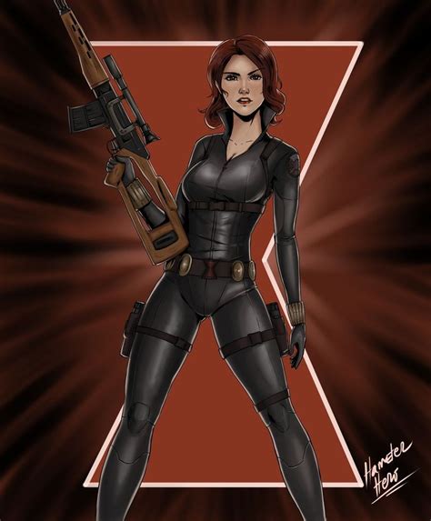 Black Widow S H I E L D Hamzterhero