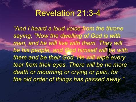 Revelation 213 4 Faith Scripture Faith In God Daily Scripture