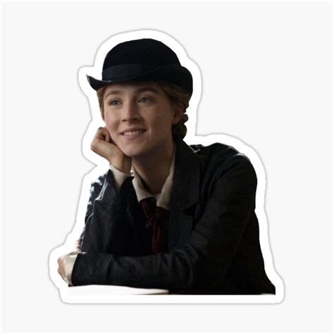 Jo March Sticker For Sale By Luthorpendragon Redbubble