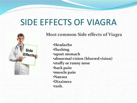 Viagra Tablet Side Effects