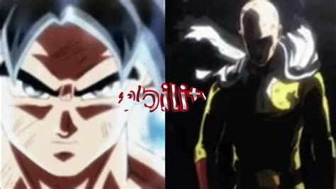 Goku Ultra Instinct Vs Saitama Manga Saitama Goku Short Youtube