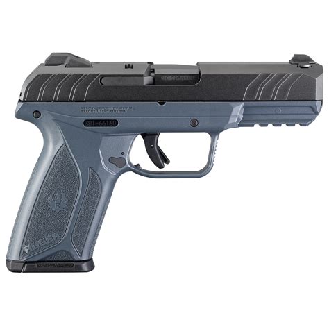 Ruger Security-9 Double Action 4" 9mm 15 Rounds 3 Dot - Cobalt Kinetic