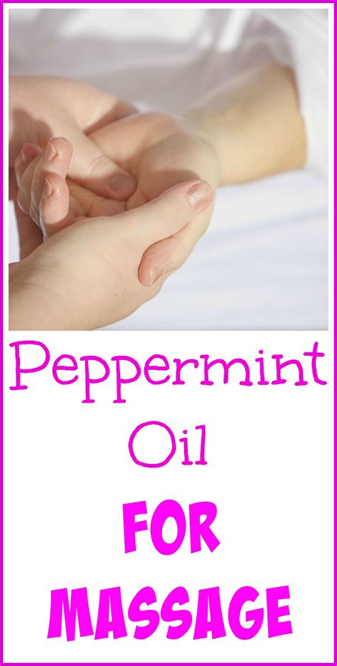 Peppermint Oil For Massage Peppermint Oil Peppermint Easential Oils