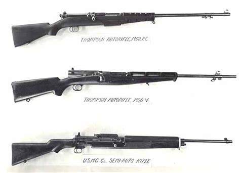 Experimental Semi Automatic Rifles 1919 1931 Excluding Garands And