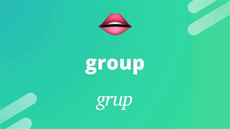 How To Pronounce Group Grup Youtube