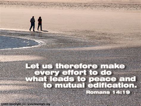 Image result for romans 14:19
