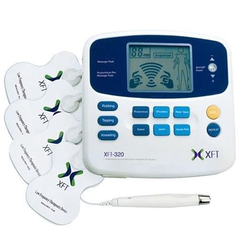 Xft 320 Dual Tens Machine Digital Massager Electrode Pad Acupuncture
