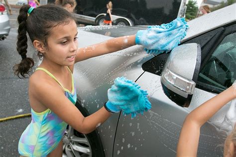 Lunenburg Bengals Cheerleading Car Wash Fundraiser Sentinel And