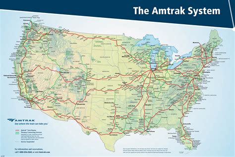 Amtrak Routes Map 2024 Bobbe Chloris