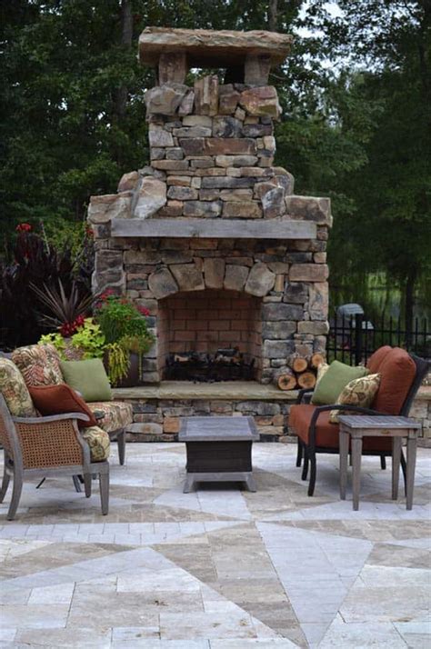 Remember that on top of the cost for this particular project, details pertaining to the ventilation and security must also be present. 53 Most amazing outdoor fireplace designs ever