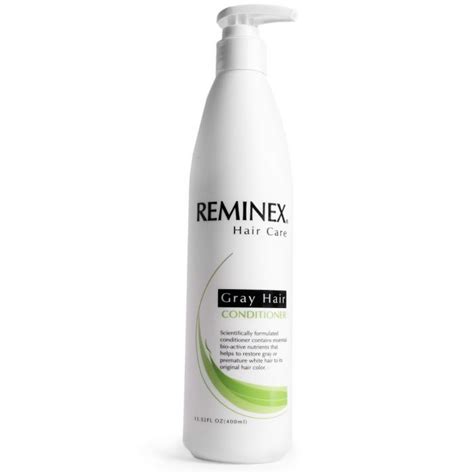 Anti Gray Hair Conditioner Reminex Helps To Prevent Hair From Turning