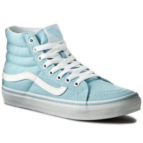Sneakers Vans Sk8 Hi Slim Vn0a32r2mqw Crystal Bluetrue White