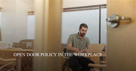 Open Door Policy In The Workplace Zippia For Employers