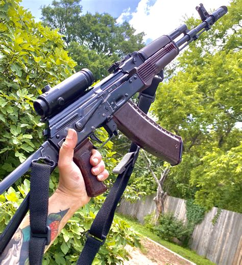 Basking In The Glory Of A Plum Ak74 On This Beautiful Day Rak47