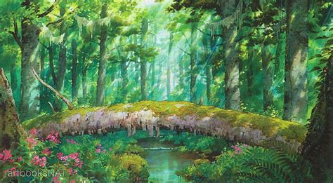 Artbooksnatbackground Art From The Studio Ghibli Film
