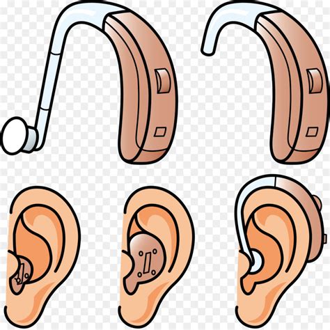 Hearing Aid Hearing Loss Vector Ear And Hearing Aids Png Download
