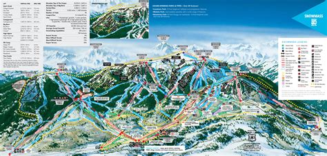 Aspen Snowmass Ski Trail Map Free Download